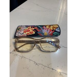 Vera Bradley Alessandra Happy Blooms Reading Glasses With Soft Case +2.00 Reader